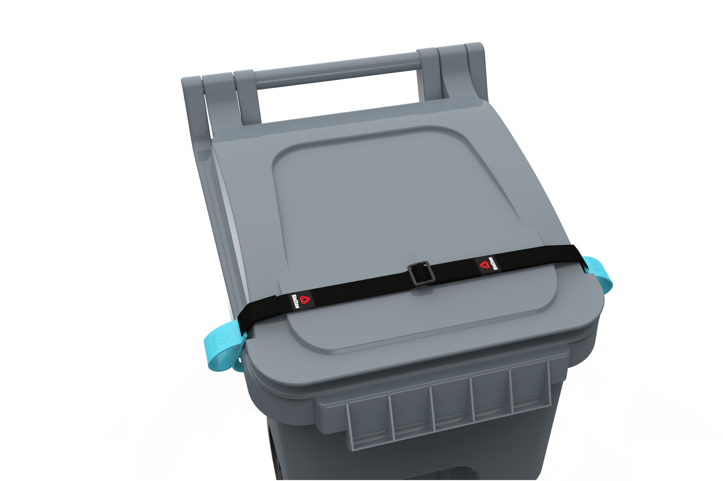 SideArm: Trash Can Lock for Raccoons and Other Animals. MAXIMUM  Trash Bin SECURITY