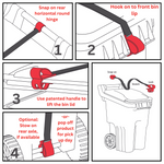 4 steps for easy and secure trash bin lock 14