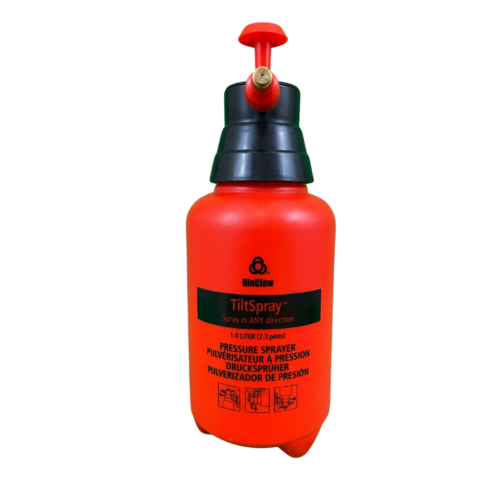 TiltSpray – Upside Down Spray Bottle (360° Cleaning for Garbage Bins & Hard-to-Reach Areas)