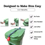 BinClaw™ MAX – Extreme Weather Trash Can Lock (Best Performance) 7
