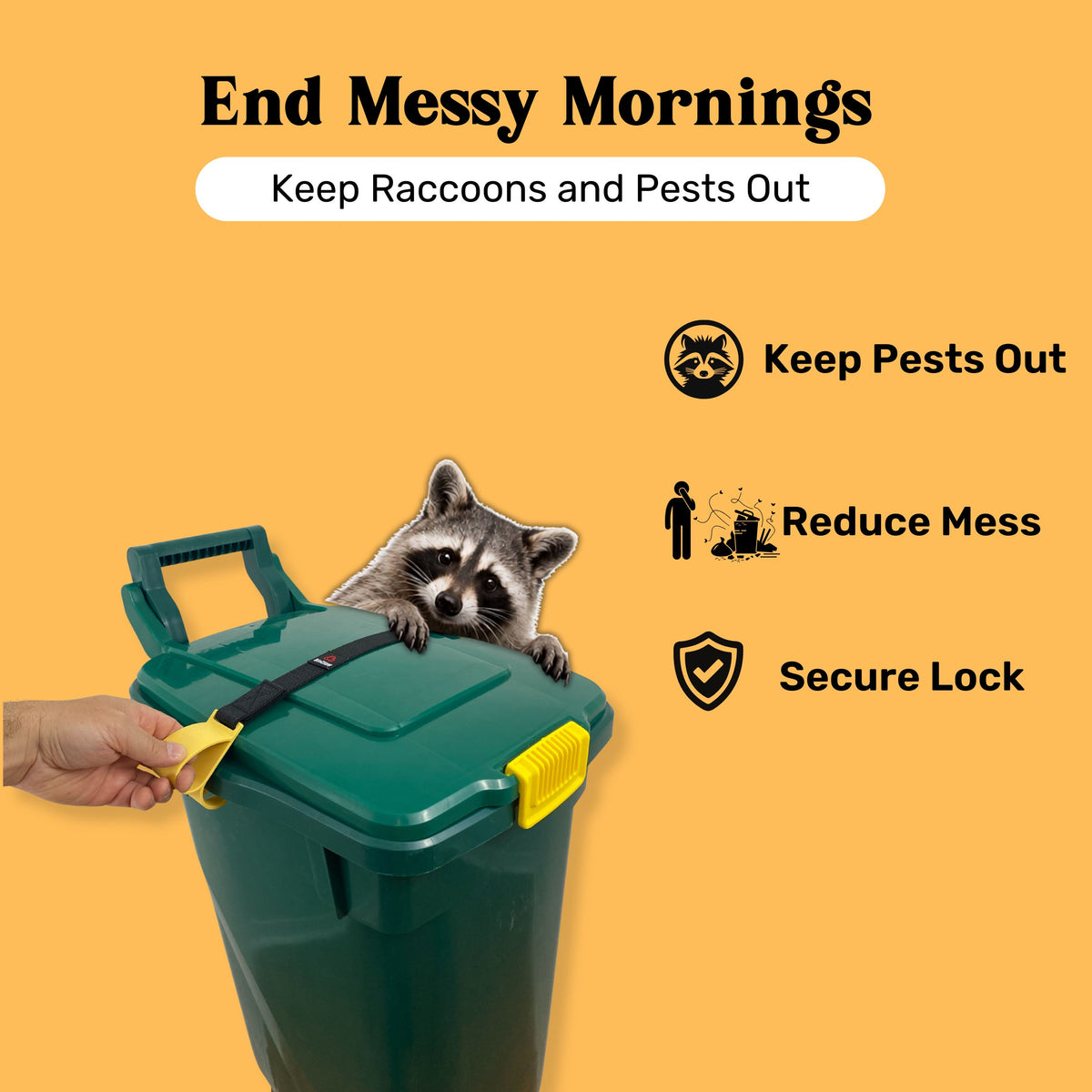 SideArm Nano – Lock for For Smaller Organics Bins