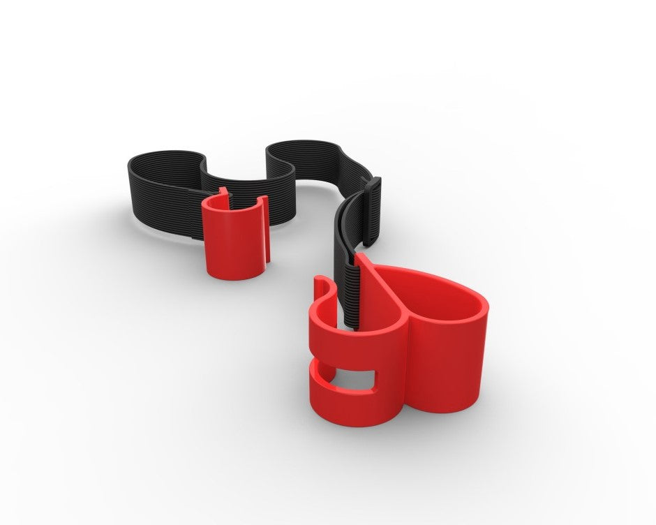 Grip the front for best user experience of any trash can lock